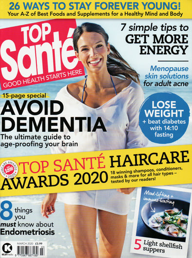 March 2020 Top Sante feature Saint Iris